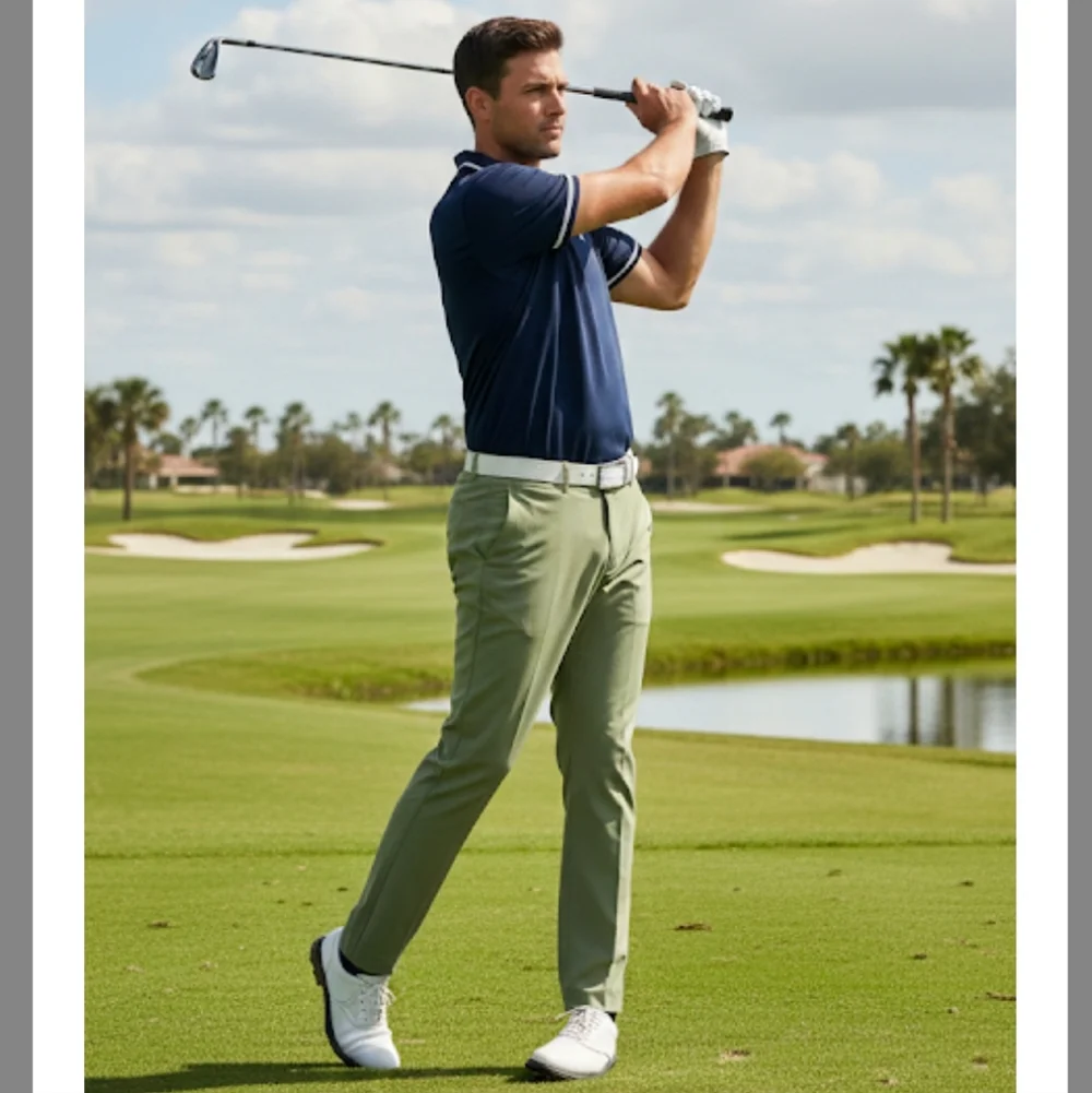 NWT Polo Golf By Ralph Lauren Tailored Fit 5 Pocket Cypress Trousers